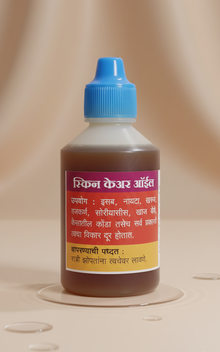 skin care oil for itching, d& fungal infections | ayurvedic herbal oil